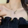 2025 Minimalista Corazón Perlas Versátil Moda Temperamento Collar Cuello Clavícula Accesorio