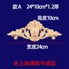 Talla de Madera Dongyang, Flores de Talla de Madera, Apliques de Madera Maciza, Paneles de Flores de Madera, Pared de Fondo Decorativa, Flores Centrales de Puerta, Flores de Esquina Huecas, Paneles de Flores en Relieve