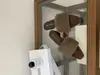 Salto grosso temperamento francês salto grosso chinelos de pele sapatos femininos uso externo 2026 Outono novo estilo