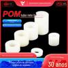 Coluna espaçadora de plástico pom branco cilindro oco de nylon coluna de isolamento coluna de isolamento coluna de espaçador de dupla passagem
