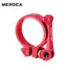 Meroca Aleación de Aluminio Ultraligero Abrazadera de Tubo de Sillín Bicicleta Plegable 33.9 Hebilla de Tubo de Sillín 41mm Abrazadera de Tubo de Sillín de Liberación Rápida