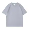 Camiseta Básica Lisa de Algodón Puro Diseño de Logo Estilo Básico Americano 180g Ropa de Trabajo Ropa para Grupo Camiseta Dopamina