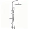 Juego de cabezal de ducha al por mayor de fábrica, desviador de pared de agua fría simple negro, cabezal de ducha simple con aumento de presión, comercio exterior transfronterizo