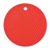 Mini Tapete Redondo de Silicone Favo de Mel 14cm Isolamento Térmico Montanha-russa Anti-alta Temperatura Esteira de Tigela Utensílios Domésticos Cozinha Tapete Café