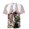 Maravillosa aventura Amazon 2022 moda suelta urbana casual Harajuku estampado manga corta jersey gris camiseta