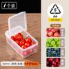 Caja de Almacenamiento para Verduras de Hoja Verde, Cilantro y Cebolletas, Herramienta de Conservación de Verduras para Refrigerador, Versión Engrosada para Fideos y Huevos, Conservación y Sellado de Alimentos