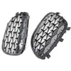 Adecuado para BMW Serie 5 E60 E61 04-09 parrilla de admisión de aire de la barra delantera central con recubrimiento de meteorito modificado
