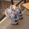 Zapatilla de niña 2025 nuevos zapatos para niños zapatos de otoño e invierno zapatos para adolescentes zapatos para correr zapatos para niños zapatos de papá explosiones