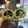 Gafas de sol polarizadas para niños de silicona lindas Gafas de sol con protección solar dulce Oso de peluche lindo Gafas de sol con foto Parasol de dibujos animados Juega genial