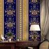 Papel Tapiz Autoadhesivo Estilo Europeo para Sala de Estar, Dormitorio, Pared de Fondo de TV, Pegatinas Decorativas de Pared, Pegatinas de Pared para Renovación