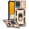 Funda protectora para teléfono móvil Samsung A12, dos en uno, con ventana abatible y anticaídas, de comercio exterior, para fabricantes de fuentes