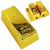Brics accesorios puerta archivo plástico brics lingote falso modelo adornos de fotografía decoración de escena dorado
