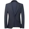 Jaqueta de Terno Masculina 2026 Primavera e Outono Mais Vendida, Resistente a Amassados, Não Precisa Passar, Corte Slim, Casual de Negócios, Top de Terno para o Trabalho