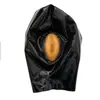 Máscara Sexy Headgear de Látex Máscara de Látex Halloween Festa Dançante Role Play Adulto