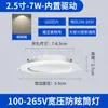Luminaria Empotrada LED de Voltaje Amplio 110V Taiwán, Luz de Panel Empotrada de 4 Pulgadas 12W 15W para EE. UU. Malasia