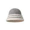 Chapéu de Balde Grosso Quente Estilo Coreano Outono e Inverno Chapéu de Pescador Pequeno Vintage Versátil que Modela o Rosto Chapéu de Balde de Pelúcia com Enrolamento de Aba Larga