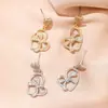 Pendientes de Corazón con Lazo de Plata de Ley 925 con Pasador Pendientes de Lujo Ligero Sentido de Alta Gama Frescos de Verano Elegantes Pendientes de Circonita