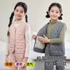 Chaleco para niños, ropa de invierno para niños y niñas, forro polar grueso, uniforme escolar, artefacto, chaleco cálido, chaleco interior para bebé