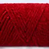 Hilo de Chenilla Brillante Peludo de Tres Hebras, Hilo para Zapatos de Ganchillo, Lana Gruesa para Tejer Suéteres, Bufandas, Gorros