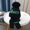 Conjunto de Bufanda Cálida de Algodón Puro para Otoño e Invierno para Niños Mayores, Niños y Niñas, con Gorro de Lana Interior, Conjunto de Dos Piezas para Bebés