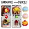 Pata de gato sino de resposta brinquedo pegadas de gato espelho prata jogo de mesa sino anel palma da mão sino de convocação suprimentos para animais de estimação papelaria