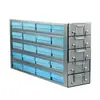 304 armazenamento congelado refrigerador de temperatura ultrabaixa rack aço inoxidável rack de freezer gaveta armazenamento lateral plano portátil