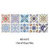 Nova Cor Padrão Azulejo Fosco Adesivos De Chão Cozinha Backsplash Desktop Guarda-roupa Remodelado Adesivos De Parede MZ-6-073