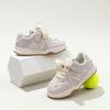 Sapatos Femininos Primavera 2026 Novo Modelo Tênis Esportivos Infantis Sapatos Brancos de Princesa Solado Macio Tênis para Meninas