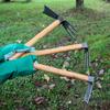 Enxada Pequena Ferramentas Agrícolas Exterior Vegetal Doméstico Moda Antiga Flor e Rake para Capinar Cavar Solo e Terra Multifunção