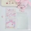 Cartões de topo e verso de desenho animado fofos, cartões base para embalagem, embalagem estilo coreano, proteção de cartões, acessórios, cartões para embalagem de presente de panificação