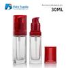 Spot 30ml transparente BB creme em pó maquiagem pré-emulsão garrafa de essência de fundação garrafa de material de embalagem de cosméticos