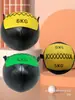 Entrenamiento con Pelota de Fitness de Gravedad Ponderada Sólida Yoga Suave Balón Medicinal Balón de Pared Fitness Goma Cintura y Abdomen Detalles