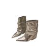 Botines Elegantes de Tacón de Cuña para Chicas Atrevidas, Nuevos Botines de Punta Fina para Otoño e Invierno, Botas de Moda de Tacón Medio, Botines Cortos Elegantes y a la Moda