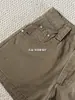 Shorts de mezclilla de trabajo finos de verano para mujer 2026 nuevo de cintura alta, ajuste holgado para figuras petite, rectos de línea A, pierna ancha, hot pants