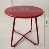 Mesa de Centro Simple Estilo Nórdico para Sala de Estar, Esencial para Apartamentos de Alquiler, Mesa de Comedor, Mesa Lateral Creativa para Sofá, Balcón, Apartamentos Pequeños
