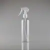 Botella de Plástico PET Transparente de 250ml Botella Cosmética Botella con Botón de Bombeo Manual Alcohol Desinfectante para Desodorización y Eliminación de Manchas