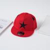 Gorra de béisbol para niños de estilo coreano, nueva gorra de primavera y otoño, a prueba de sol, plana, estilo hip hop, con estrella de cinco puntas, para todo tipo de partidos, venta al por mayor