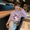 H2526# camiseta de manga larga para niña nueva primavera y otoño ropa casual infantil otoño niñas otoño niños grandes algodón