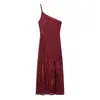 Para Comércio Exterior Transfronteiriço Europeu e Americano Roupas Femininas, Hot-Selling do Aliexpress Vestido Elegante de Verão com Alça Única
