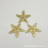 Accesorios para suéter con forma de estrella de mar de tres colores, serie marina, 3 cm/5 cm, directos de fábrica