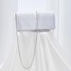Bolsa de Festa Plissada Transfronteiriça para Mulheres, Bolsa Clutch Exquisita para Vestidos de Festa e Vestidos de Casamento, Bolsa de Corrente Vintage Cheongsam Atacado