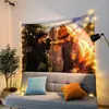 Tapiz de Anime One Piece Naruto Tela de Fondo para Sala de Transmisión en Vivo Tapiz de Pared Mercancía de Anime Lienzo