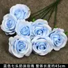 Flores para Decoração de Casamento, Camélia Floral Azul, Flores para Casa em Shopping Center, Arranjos Florais de Casamento, Flores para Sinalização de Estrada