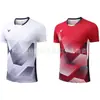 Nueva Camiseta de Bádminton de Manga Corta Victory para Hombres y Mujeres, Camiseta Deportiva de Manga Corta de Secado Rápido de Verano para Estudiantes, Compra Grupal con Impresión