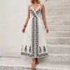 Vestido estilo holiday europeo y americano 2026 verano transfronterizo Amazon comercio exterior moda rusa vestido de tirantes vestido de playa