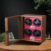 Caja para Relojes Agitador Automático Completo Dispositivo de Cadena Superior Dispositivo de Balanceo para Relojes Mecánicos Agitador para Relojes Inteligentes Regalo Decoración del Hogar