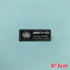 Adecuado para Pegatinas de Coche Mercedes-Benz Clase C Clase E Glc Gla Glb Pegatinas Decorativas de Metal Logo de Coche Amg Placa de Nombre Brabus Etiqueta de Aluminio