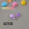 Decorações de Desenho Animado para Nail Art Tartaruga Colorida Luminosa Fofa Item Quente de Celebridade da Internet Pedras Strass para Unhas de Resina Macaron Gelatina 3D