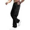 Pantalones largos casuales de trabajo versátiles multibolsillos para hombre, marca de moda callejera transfronteriza de primavera y otoño de AliExpress, al por mayor en stock