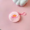 Bolsa de felpa de hierro para monedas linda portátil bolsa para auriculares chica estudiante moneda llave mini bolsa de almacenamiento al por mayor
